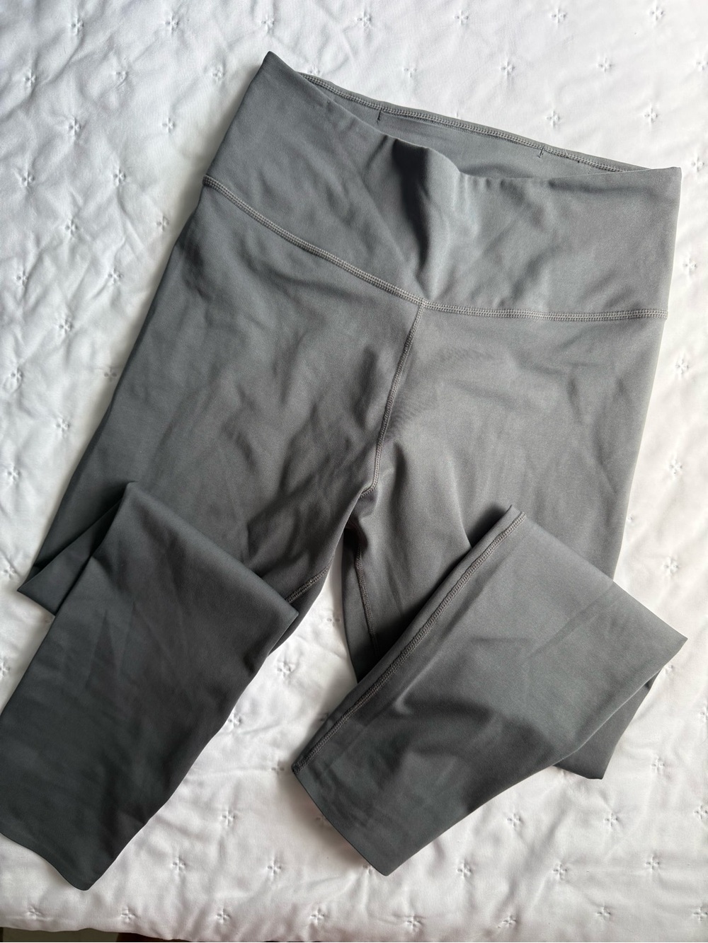 Nike High-Waist Gray Active Leggings